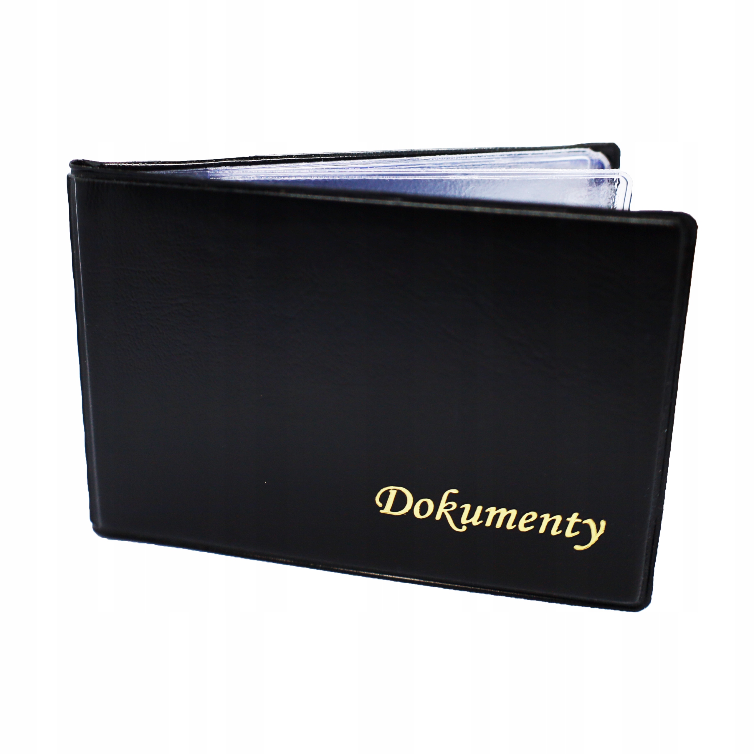 Oprawka na Dokumenty Etui Wizytownik Styl Czarny|Oprawa