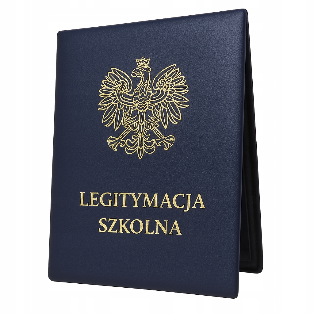 Oprawka na Legitymację Etui Oprawa Styl Granatowy Ciemny niebieski|EstetiK