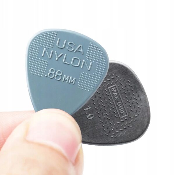 Kostki gitarowe 6szt Dunlop Nylon zestaw piórka do gitary trwałe różne mix – zdjęcie 12