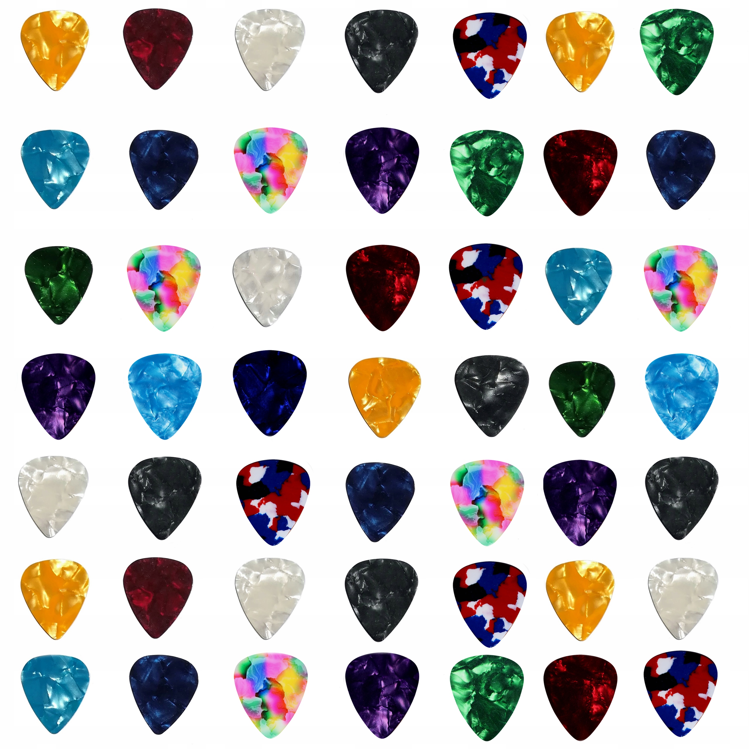 Kostki gitarowe 50 szt kostka gitarowa SUPERJAKOŚĆ