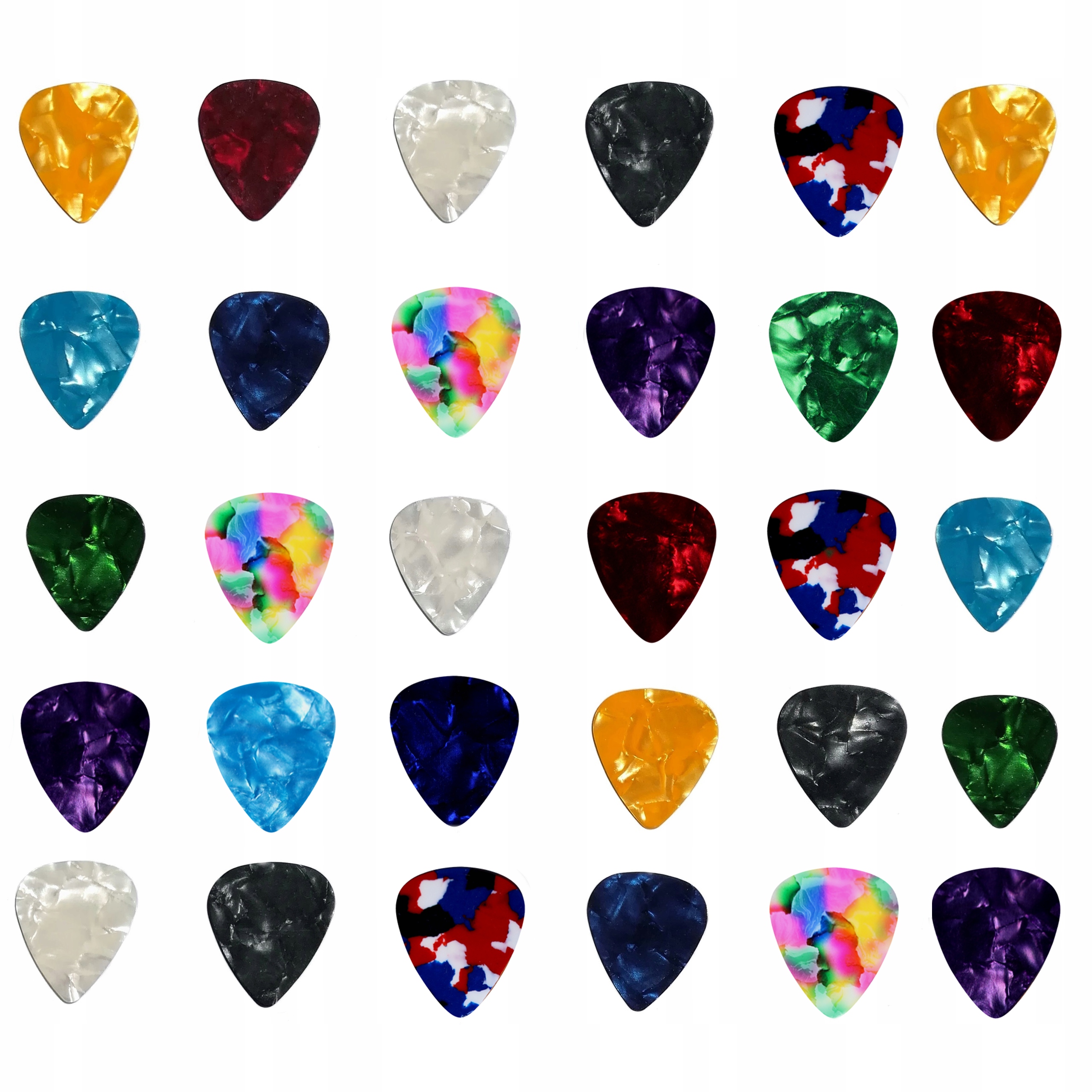 Kostki gitarowe 30SZT kostka do gitary SUPERJAKOŚĆ