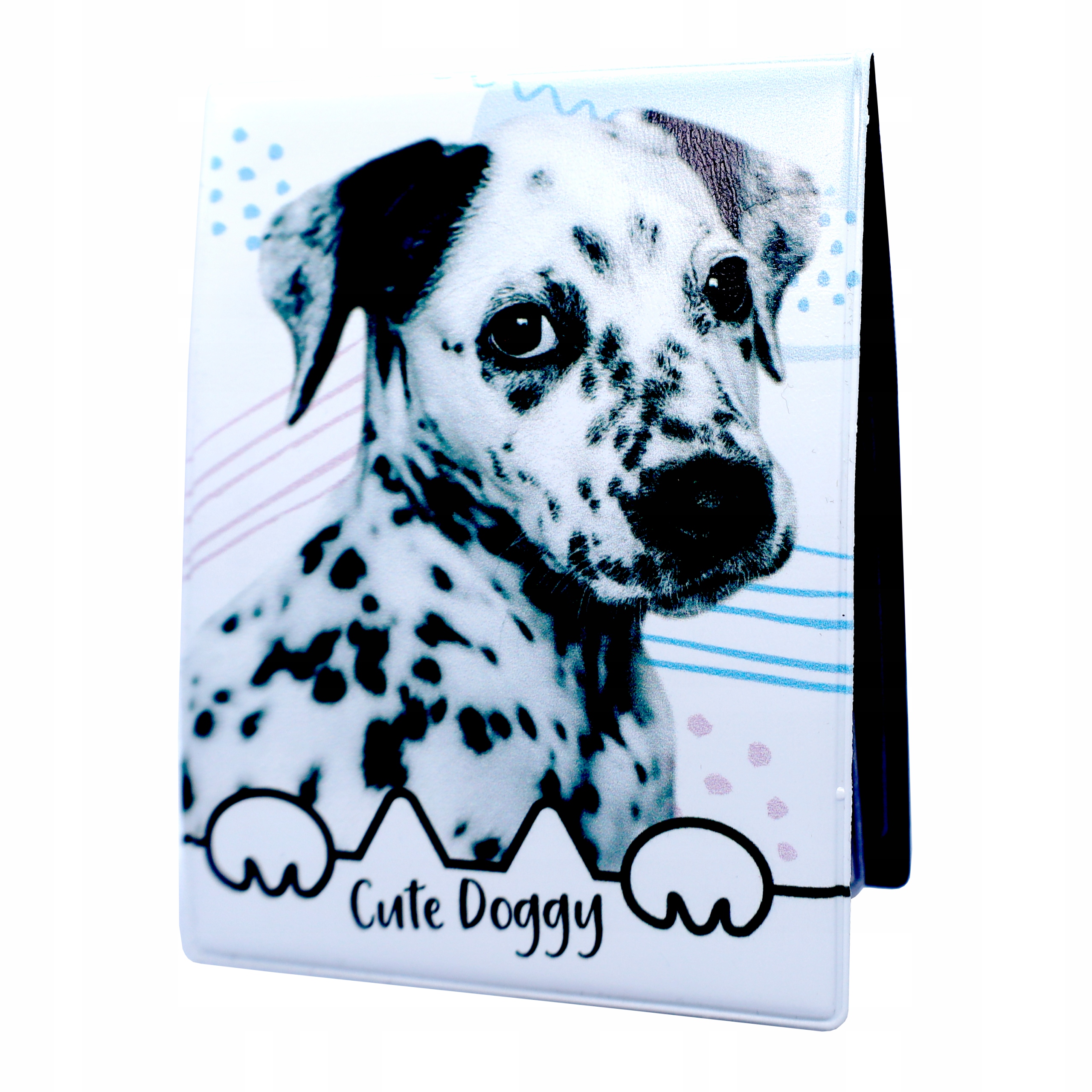 Etui na Legitymację Stylowe Oprawka Dalmatyńczyk Pies Duże Karty Dokumenty